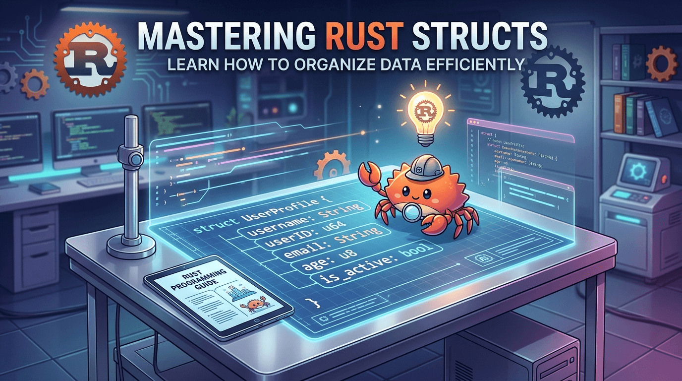 Rust Structs: From Scattered Variables to Organized, Method-Powered Types